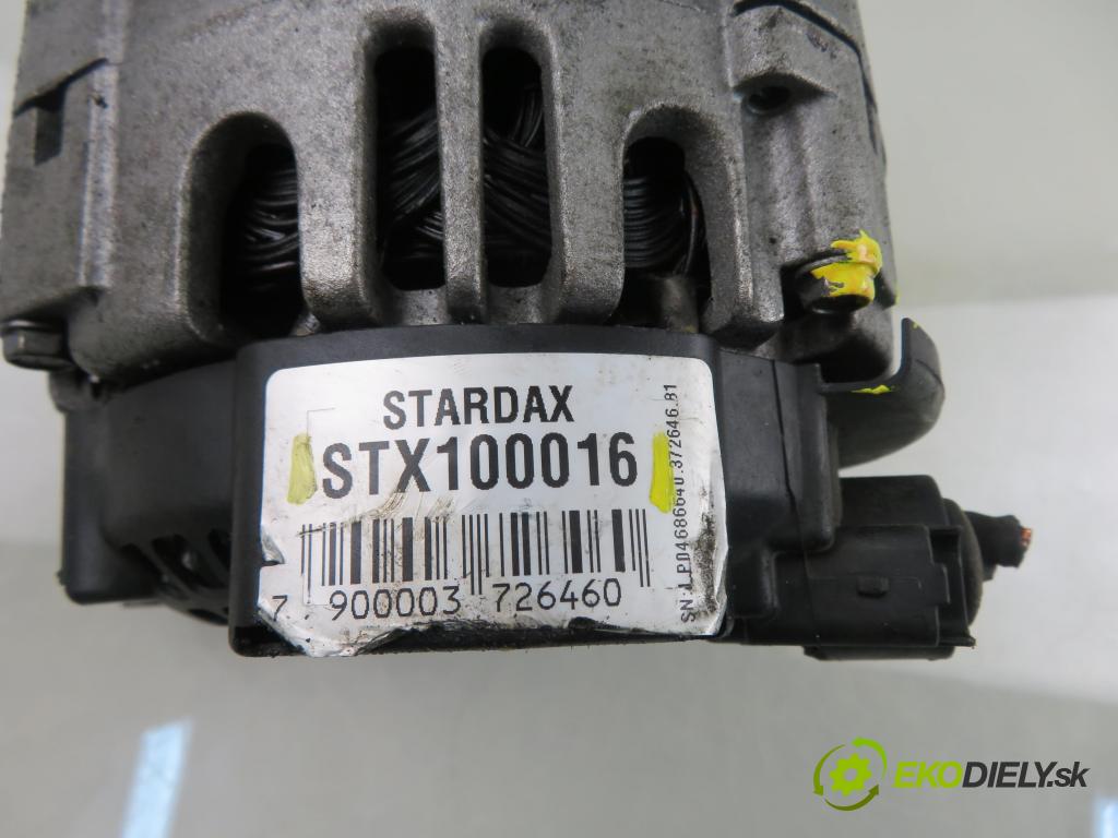 CITROEN BERLINGO MULTISPACE (B9) KOMBIVAN 2009 66,00 1.6 HDi 90 - 9HX (DV6ATED4) 1560,00 Alternátor STX100016 (Alternátor)