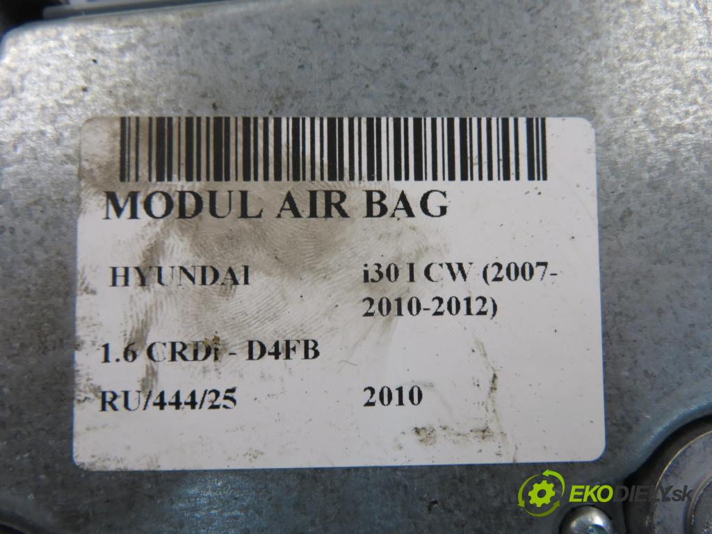 HYUNDAI i30 Kombi (FD) KOMBI 2010 85,00 1.6 CRDi 116 - D4FB 1582,00 MODUL air BAG 959102R000 ; 2R95910000