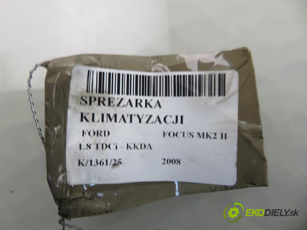 FORD FOCUS II (DA_, HCP) HB 2008 85,00 1.8 TDCi 115 - KKDA 1753,00 KOMPRESOR: klimatizácie  (Kompresor klimatizácie)