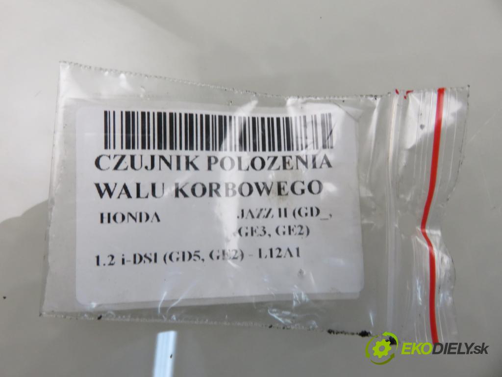 HONDA JAZZ II (GD_, GE3, GE2) HB 2001 57,00 1.2 i-DSI (GD5, GE2) - L12A1 1243,00 Snímač polohy Vačkového hriadeľa/kľuky kľukového