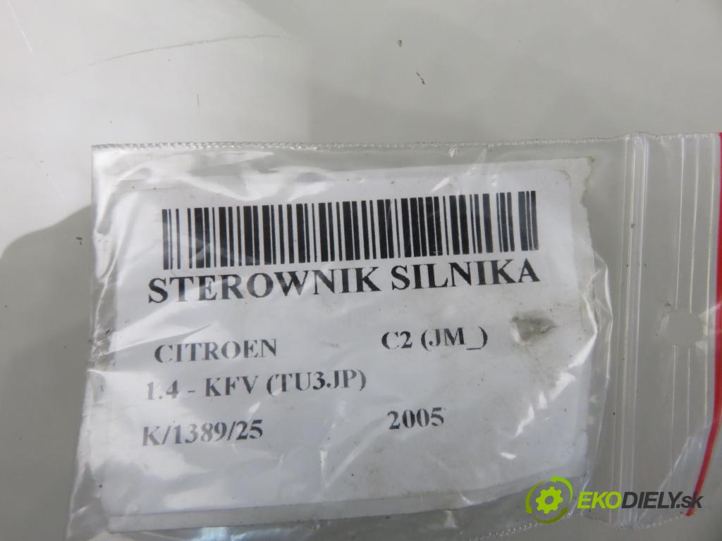 CITROEN C2 (JM_) HB 2005 50,00 1.4 - KFV (TU3JP) 1360,00 řídící jednotka motora SW9660374680 ; HW9651696680