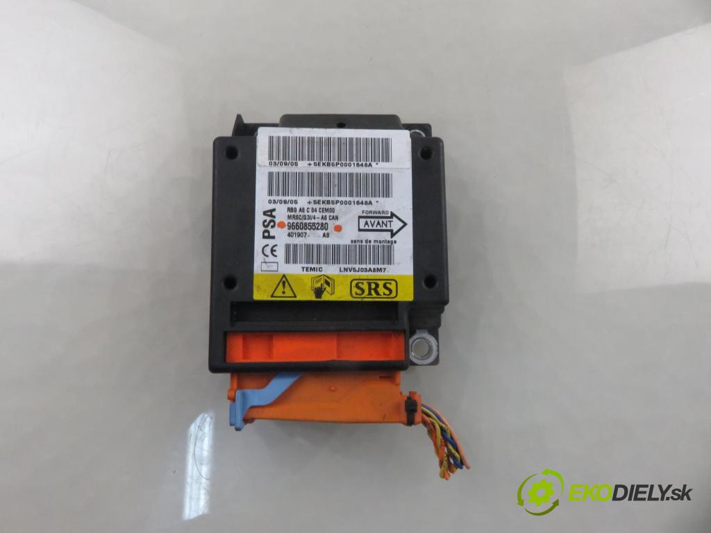 CITROEN C2 (JM_) HB 2005 50,00 1.4 - KFV (TU3JP) 1360,00 MODUL air BAG 9660855280