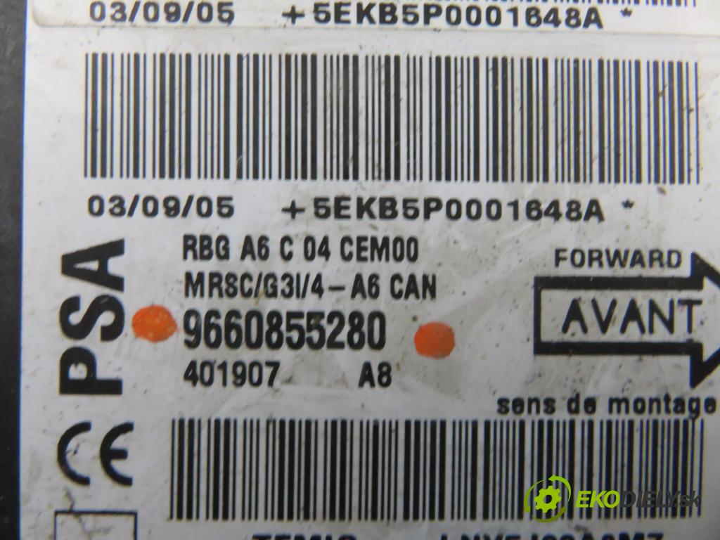 CITROEN C2 (JM_) HB 2005 50,00 1.4 - KFV (TU3JP) 1360,00 MODUL air BAG 9660855280