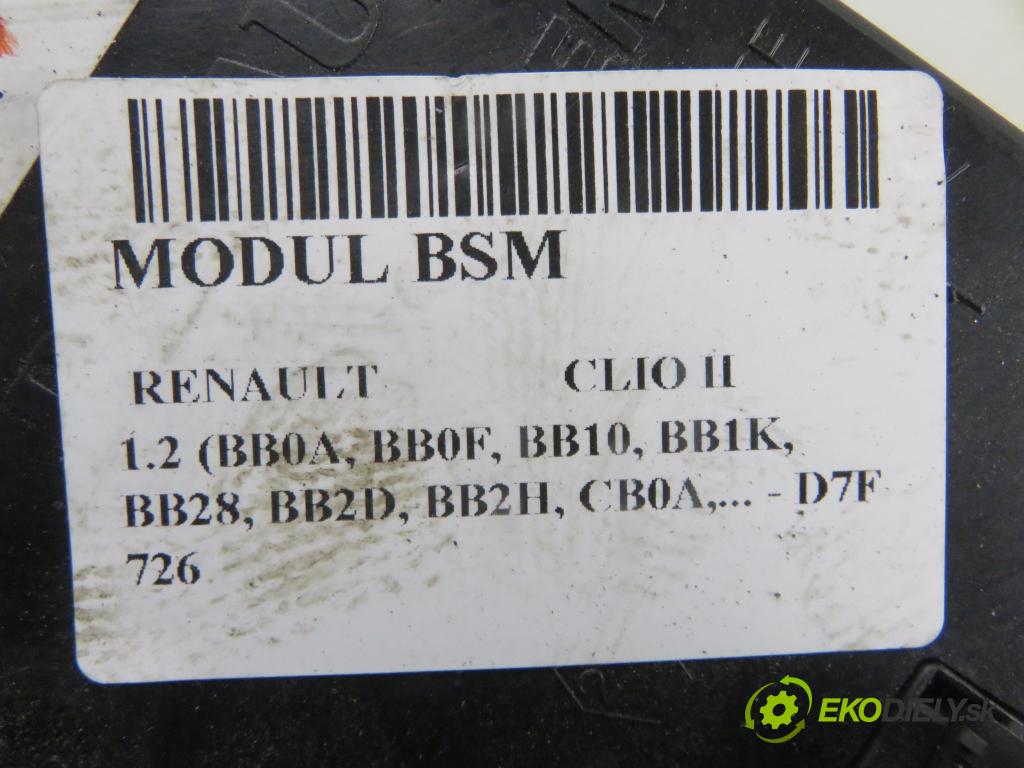 RENAULT CLIO II (BB_, CB_) HB 2002 43,00 1.2 8V 58 - D7F 726 1149,00 MODUL BSM P8200207134A