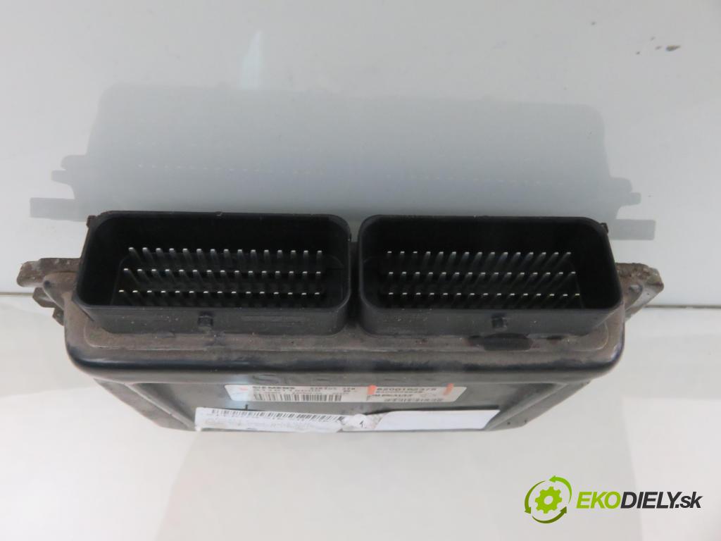 RENAULT CLIO II (BB_, CB_) HB 2002 43,00 1.2 8V 58 - D7F 726 1149,00 řídící jednotka motora 8200162378 ; S110115000B ; 8200029658