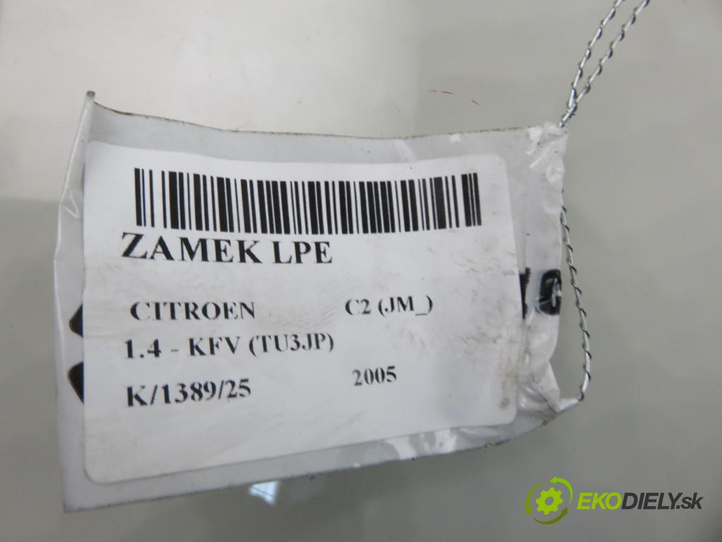 CITROEN C2 (JM_) HB 2005 50,00 1.4 - KFV (TU3JP) 1360,00 zámok 52187680