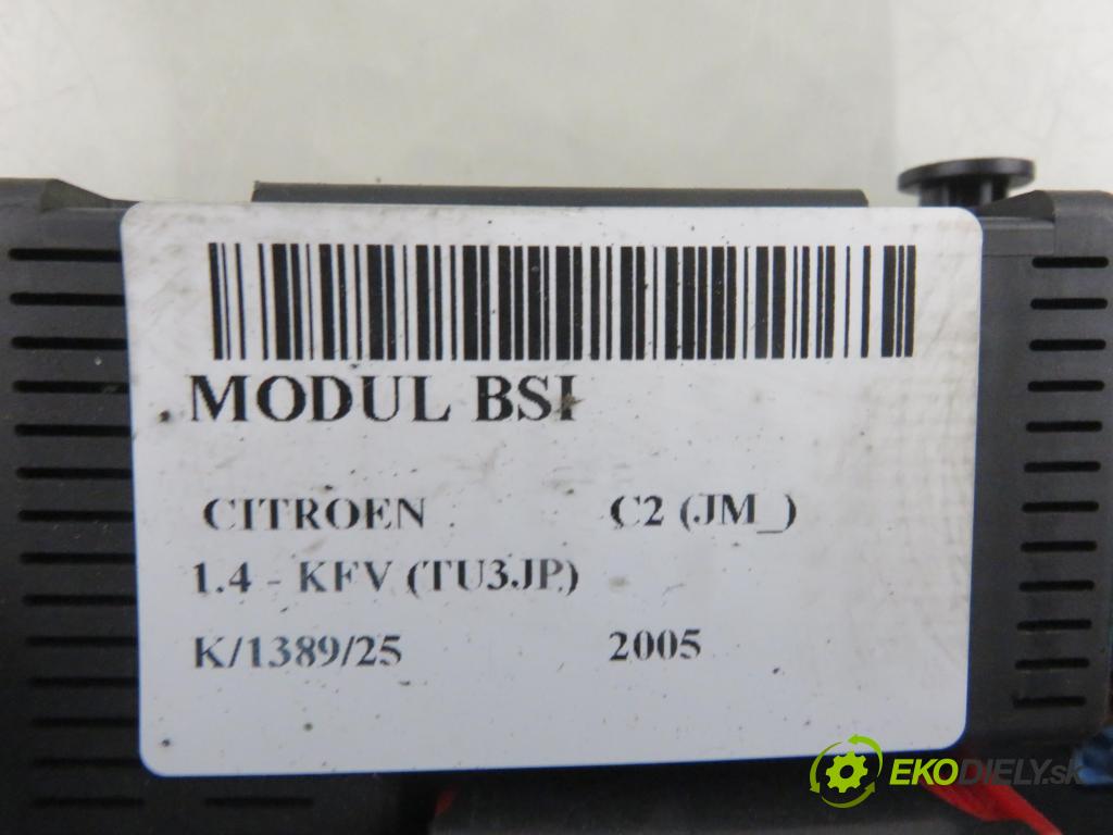 CITROEN C2 (JM_) HB 2005 50,00 1.4 - KFV (TU3JP) 1360,00 MODUL BSI 9659285680