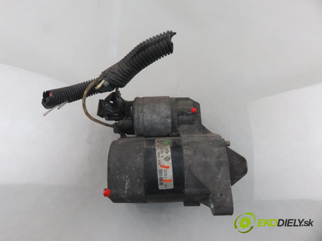 RENAULT CLIO II (BB_, CB_) HB 2002 43,00 1.2 8V 58 - D7F 726 1149,00 startér D7E1 (Startér)