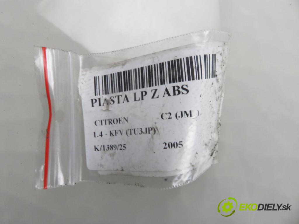 CITROEN C2 (JM_) HB 2005 50,00 1.4 - KFV (TU3JP) 1360,00 náboj LP ABS
