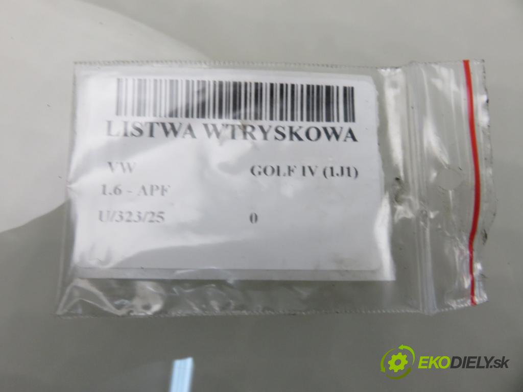 VW GOLF IV (1J1) HB 1999 74,00 1.6 - APF 1595,00 Lišta vstrekovacia 037906031AA ; 06A133317A (Vstrekovacia lišta)