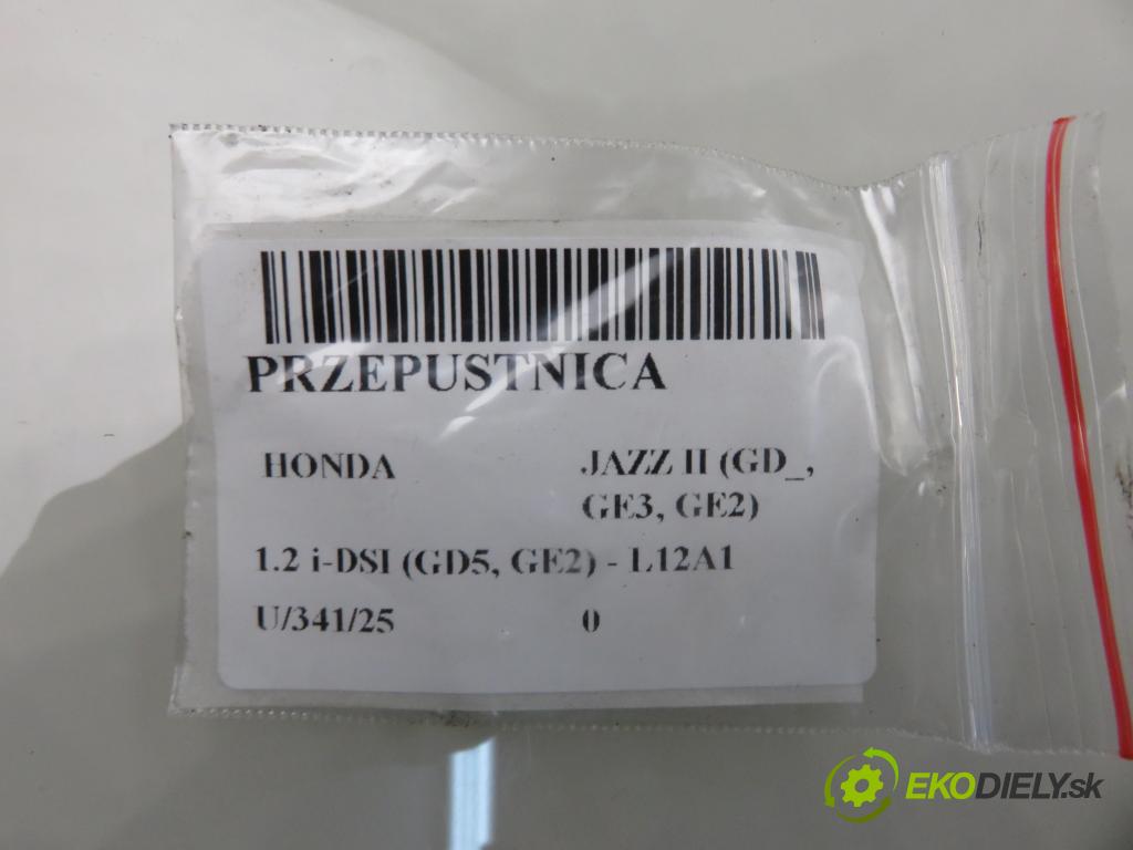 HONDA JAZZ II (GD_, GE3, GE2) HB 2001 57,00 1.2 i-DSI (GD5, GE2) - L12A1 1243,00 Škrtiaca klapka 0280750141 (Škrtiaca klapka)