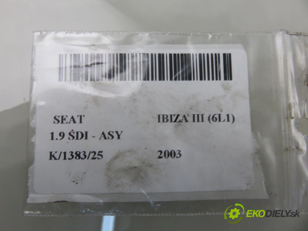 SEAT IBIZA III (6L1) HB 2003 47,00 1.9 SDI - ASY 1896,00 rúrky VSTREKOVAČE: