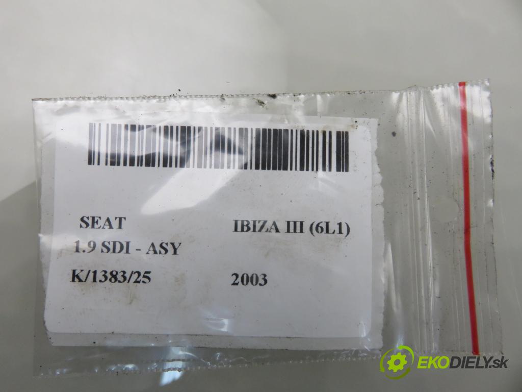 SEAT IBIZA III (6L1) HB 2003 47,00 1.9 SDI - ASY 1896,00 Vstrekovacie ventily 038130202C ; 028130203F (Vstrekovací ventil)