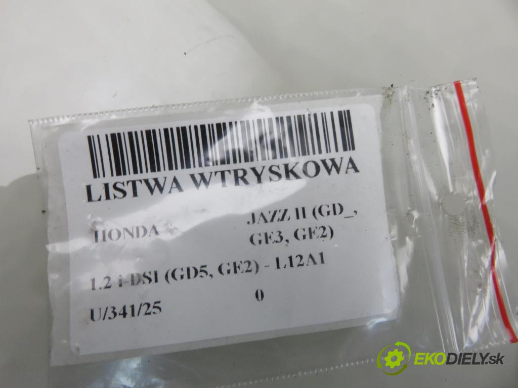 HONDA JAZZ II (GD_, GE3, GE2) HB 2001 57,00 1.2 i-DSI (GD5, GE2) - L12A1 1243,00 Lišta vstrekovacia 0280156188 (Vstrekovacia lišta)
