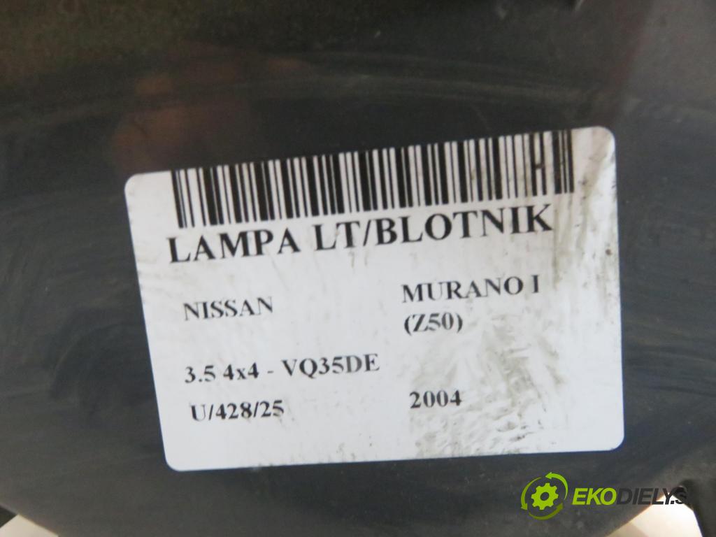 NISSAN MURANO I (Z50) SUV 2004 172,00 3.5 4x4 234 3498,00 světlo levé zadní