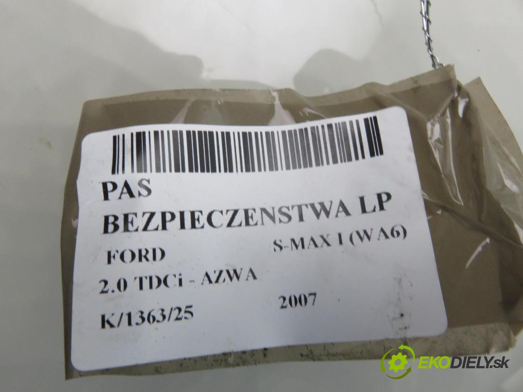 FORD S-MAX (WA6) MINIVAN 2007 96,00 2.0 TDCi - AZWA 1997,00 držák BEZPEČNOST LP 6G9N61295BEW