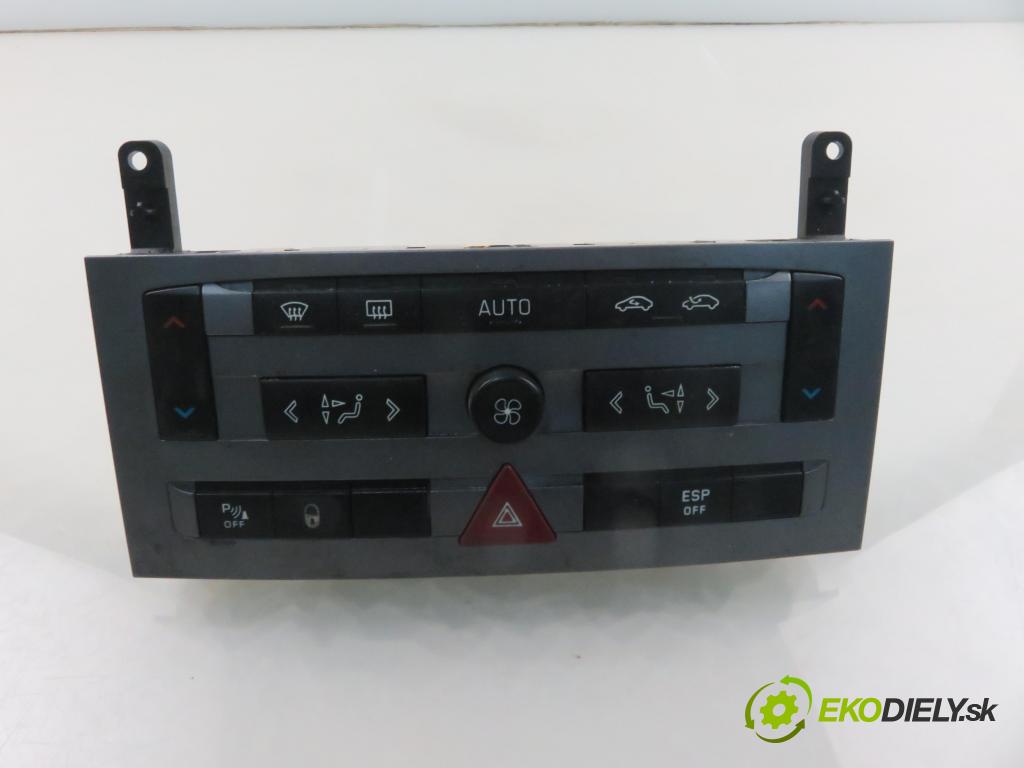 PEUGEOT 407 (6D_) SEDAN 2008 80,00 1.6 HDi 110 - 9HZ (DV6TED4) 1560,00 Panel topení KLIMATIZACE: 96824759XF ; 5HB00933401