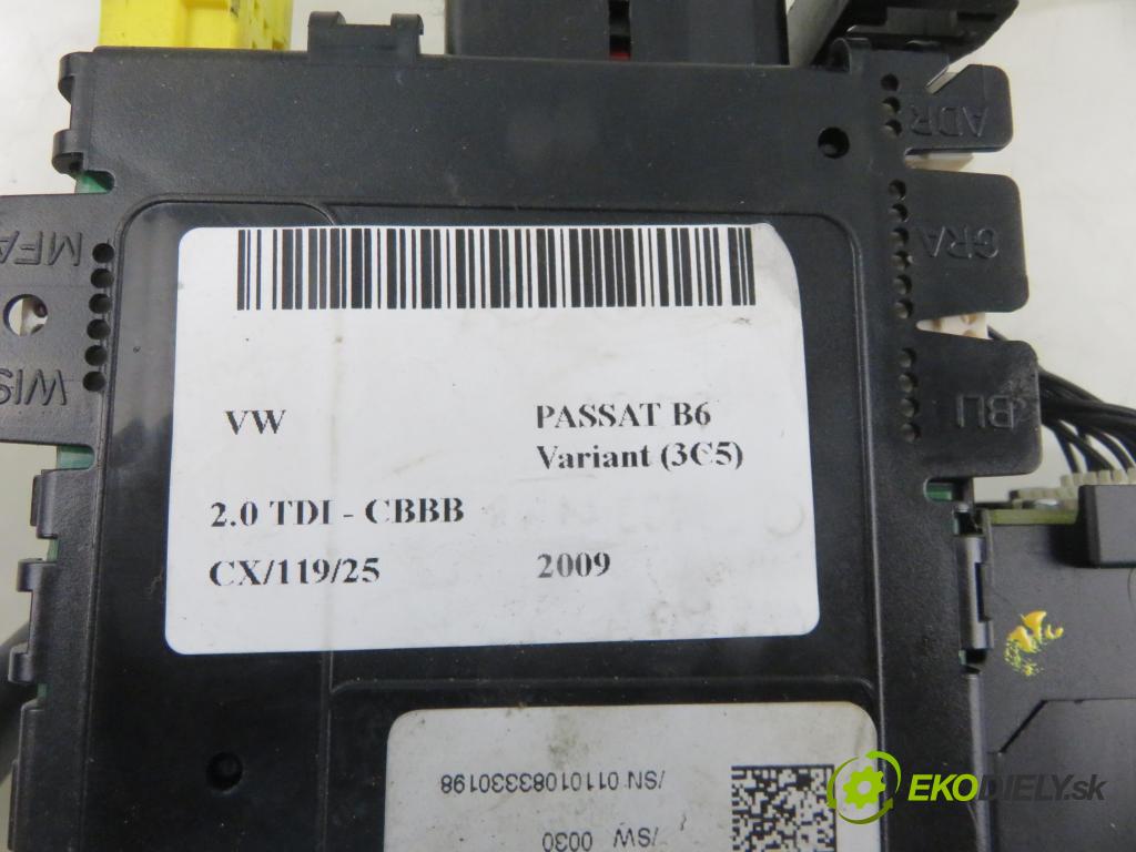 VW PASSAT B6 Variant (3C5) KOMBI 2009 125,00 2.0 TDI - CBBB 1968,00 PAKA/ŘAZENÍ/SADA: 3C9953513AG ; 3C0959653B ; 3C0953549K