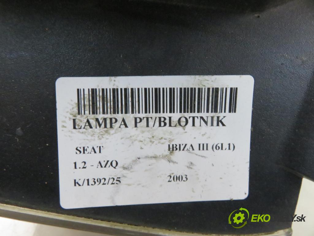 SEAT IBIZA III (6L1) HB 2003 47,00 1.2 12V - AZQ 1198,00 světlo pravé zadní 6L6945096A