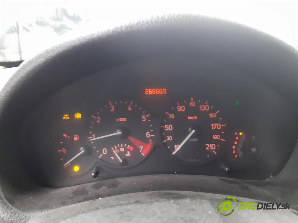 PEUGEOT 206 SW (2E/K) KOMBI 2003 80,00 1.6 16V 109 - NFU (TU5JP4) 1587,00 prístrojovka elektrický 9648836780