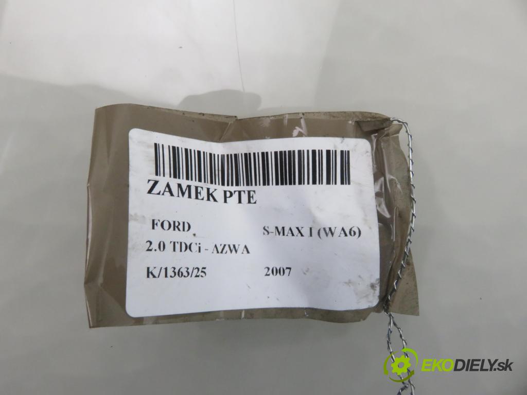 FORD S-MAX (WA6) MINIVAN 2007 96,00 2.0 TDCi - AZWA 1997,00 zámok PTE 6M2AR26412BB