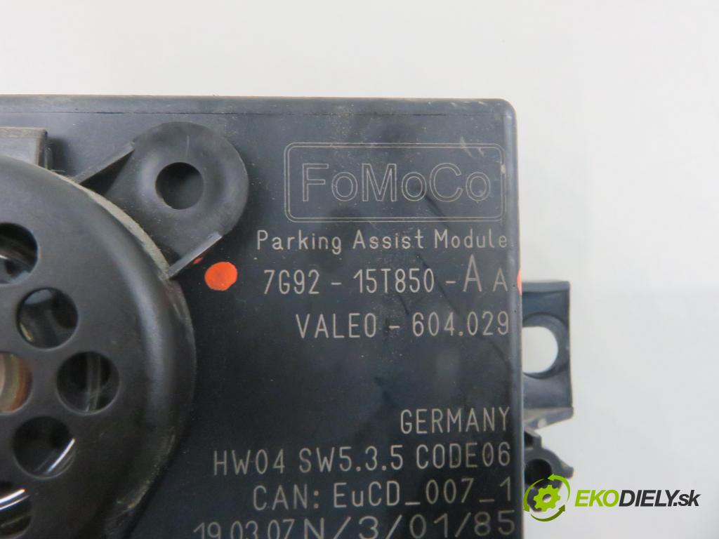 FORD S-MAX (WA6) MINIVAN 2007 96,00 2.0 TDCi - AZWA 1997,00 MODUL 7G9215T850AA