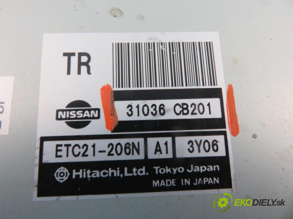 NISSAN MURANO I (Z50) SUV 2004 172,00 3.5 4x4 - VQ35DE 3498,00 řídící jednotka převodovky 31036CB201