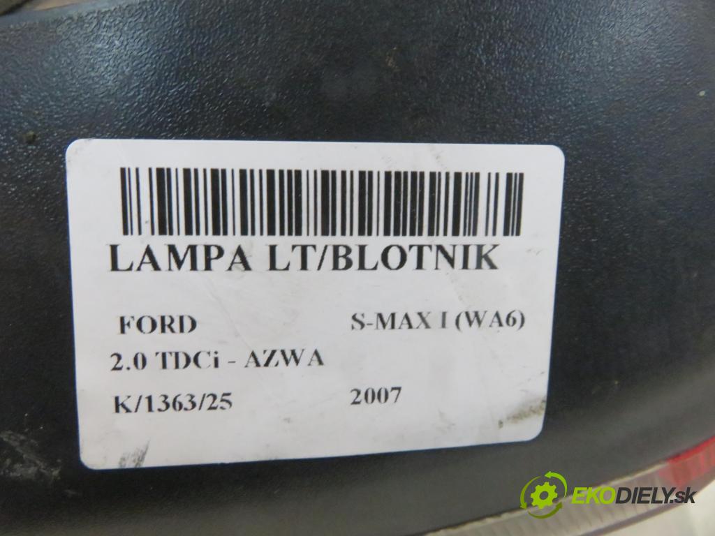 FORD S-MAX (WA6) MINIVAN 2007 96,00 2.0 TDCi - AZWA 1997,00 světlo levé zadní