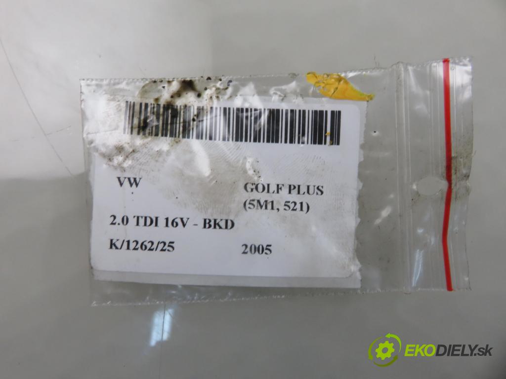 VW GOLF PLUS (5M1, 521) MINIVAN 2005 103,00 2.0 TDI 16V - BKD 1968,00 Vstrekovač 03G130073G (Vstrekovač paliva)