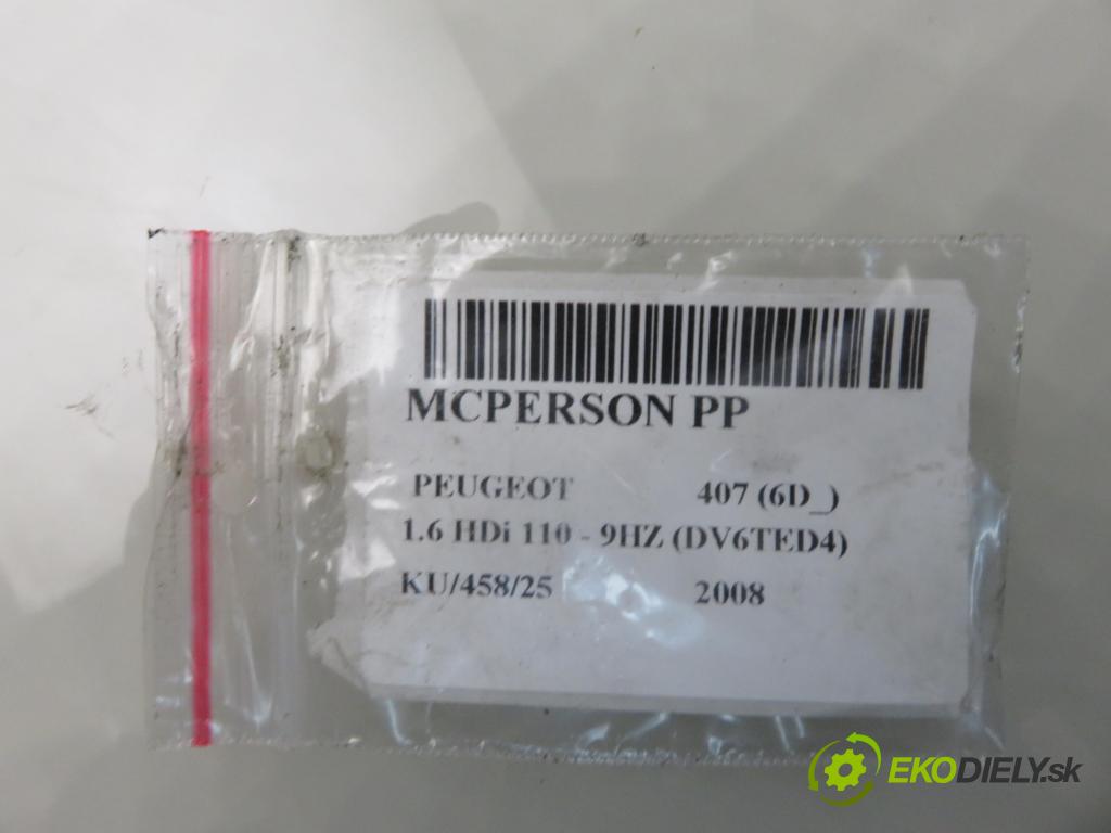 PEUGEOT 407 (6D_) SEDAN 2008 80,00 1.6 HDi 110 - 9HZ (DV6TED4) 1560,00 MCPERSON PP