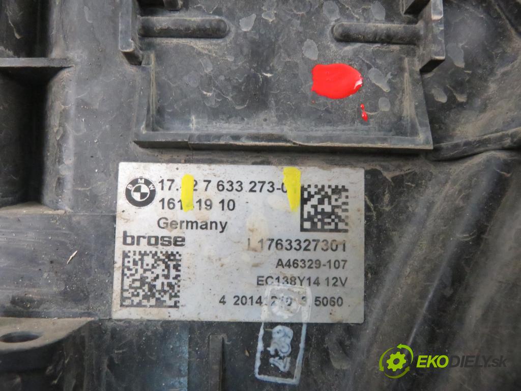 BMW 5 Touring (F11) KOMBI 2015 140,00 520 d xDrive - B47 D20 A 1995,00 ventilátor chladič PODNEBÍ / VODA 7633273 ; 7575682