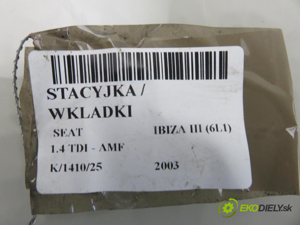 SEAT IBIZA III (6L1) HB 2003 55,00 1.4 TDI 75 - AMF 1422,00 spinačka 4B0905851C (Spínacia skrinka)