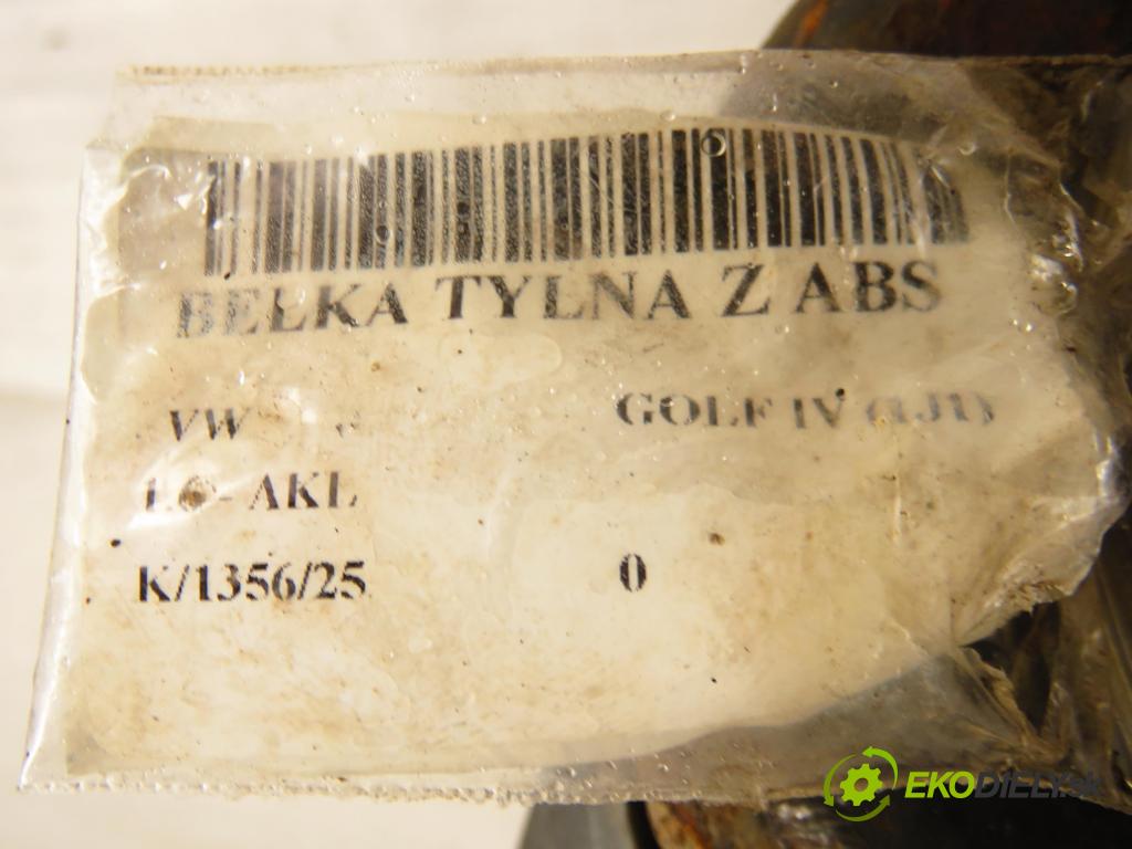 VW GOLF IV (1J1) HB 1999 74,00 1.6 - AKL 1595,00 výztuha zadní část ABS