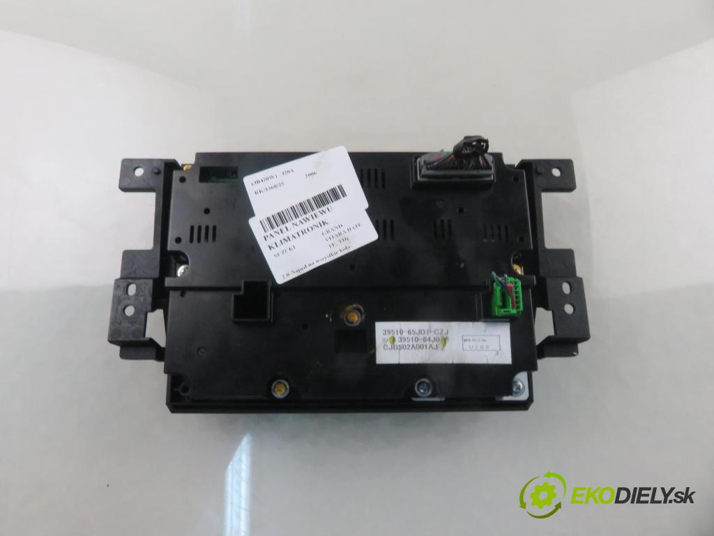 SUZUKI GRAND VITARA II (JT, TE, TD) SUV 2006 103,00 2.0 140 (JB420W) - J20A 1995,00 Panel topení KLIMATRONIK 3951064J0