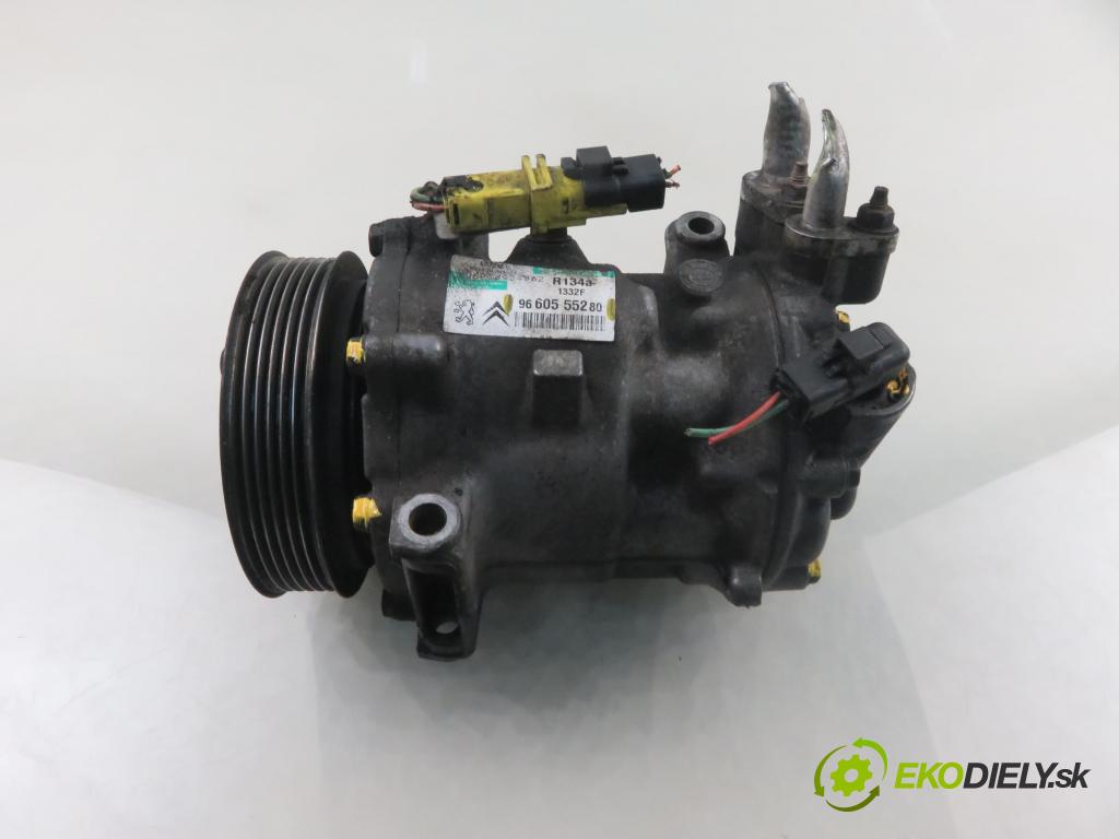 PEUGEOT 407 (6D_) SEDAN 2008 80,00 1.6 HDi 110 - 9HZ (DV6TED4) 1560,00 KOMPRESOR: klimatizácie 9660555280 (Kompresor klimatizácie)