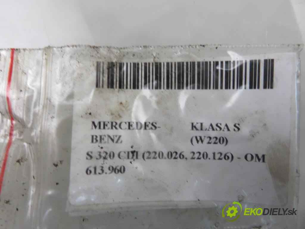 MERCEDES-BENZ KLASA S (W220) SEDAN 2001 145,00 S 320 CDI 197 - OM 613.960 3222,00 vstrekovač 0445110156 ; 6480700187 (Vstrekovač paliva)