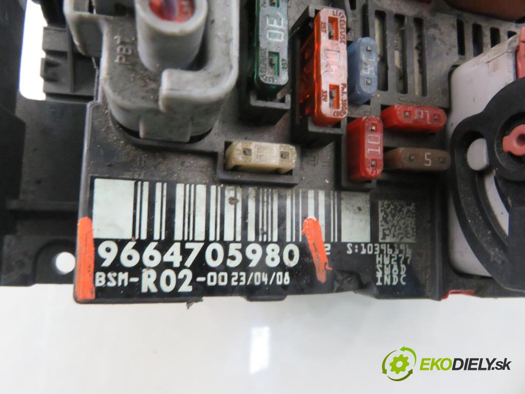 PEUGEOT 407 (6D_) SEDAN 2008 80,00 1.6 HDi 110 - 9HZ (DV6TED4) 1560,00 MODUL BSM 9664705980