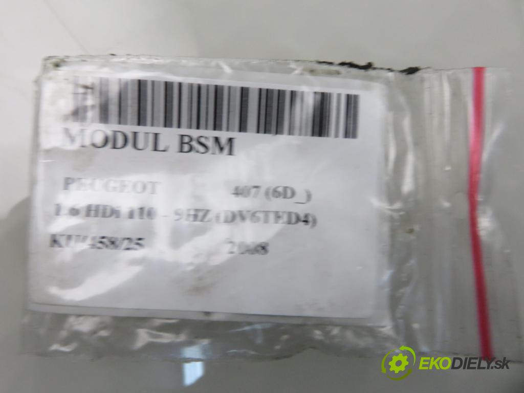 PEUGEOT 407 (6D_) SEDAN 2008 80,00 1.6 HDi 110 - 9HZ (DV6TED4) 1560,00 MODUL BSM 9664705980