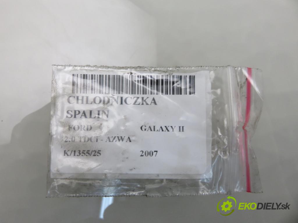 FORD GALAXY (WA6) MINIVAN 2007 96,00 2.0 TDCi - AZWA 1997,00 VENTIL: EGR 9645689780 ; 9656612380 ; 875816W