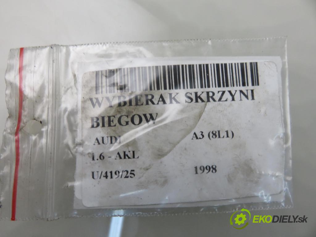 AUDI A3 (8L1) HB 1998 74,00 1.6 - AKL 1595,00 VOLIČ: převodovky 1J0711731A