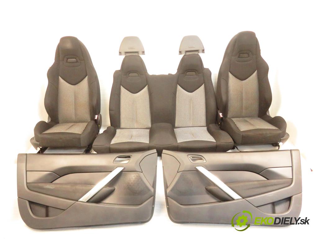PEUGEOT 308 CC COUPE-CABRIO 2012 88,00 1.6 VTi 120 - 5FS (EP6C) 1598,00 sedadla sedačky