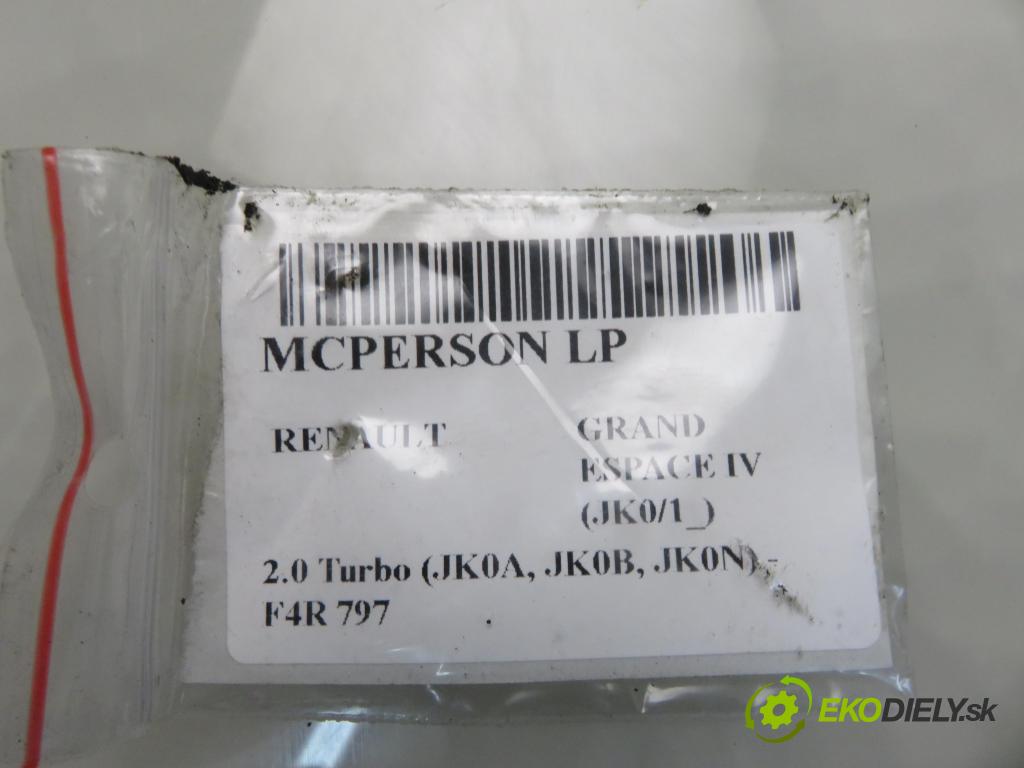 RENAULT GRAND ESPACE IV (JK0/1_) MINIVAN 2003 125,00 2.0 Turbo (JK0A, JK0B, JK0N) - F4R 797 1998,00 MCPERSON LP 8200657085