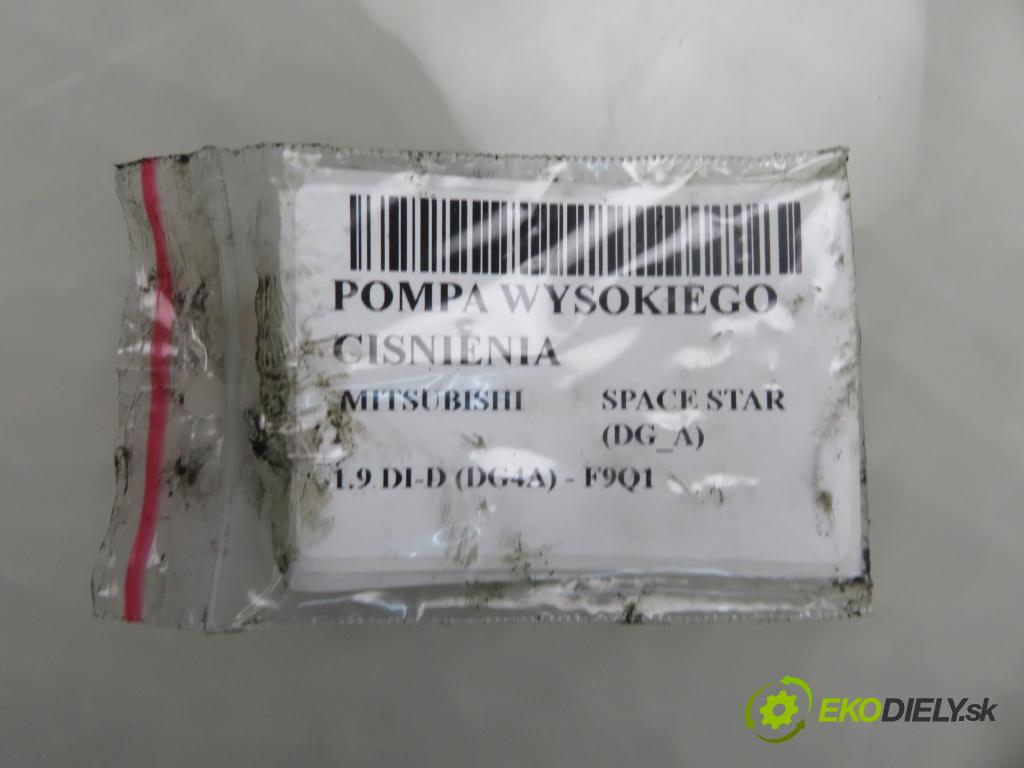 MITSUBISHI SPACE STAR nadwozie wielkoprzestrzenne (MPV) (DG_A) MINIVAN 2000 75,00 1.9 DI-D 102 - F9Q1 1870,00 pumpa vysokého TLAK: 0445010075 ; 8200108225