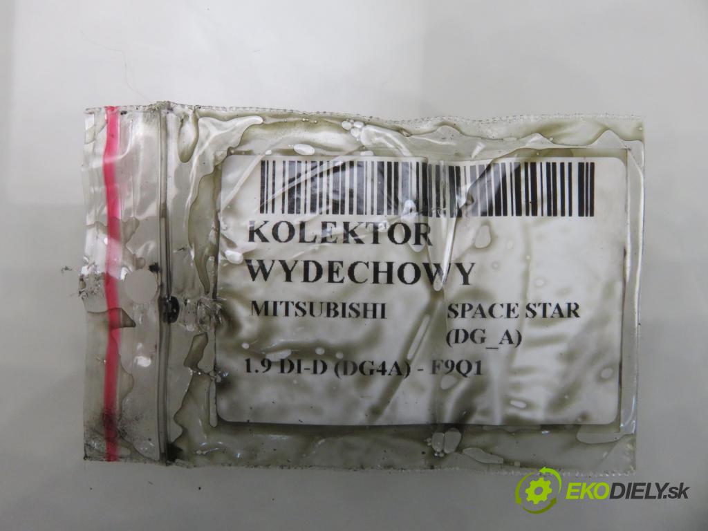 MITSUBISHI SPACE STAR nadwozie wielkoprzestrzenne (MPV) (DG_A) MINIVAN 2000 75,00 1.9 DI-D 102 - F9Q1 1870,00 potrubí VYČERPAT: 110182F8 (Výfukové potrubí)