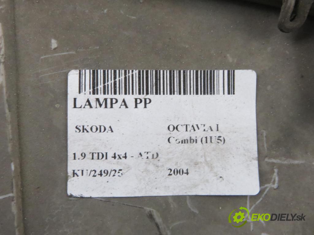 SKODA OCTAVIA I Combi (1U5) KOMBI 2004 74,00 1.9 TDI 4x4 - ATD 1896,00 světlo PP