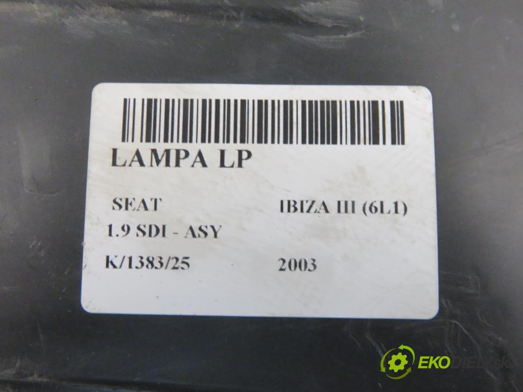 SEAT IBIZA III (6L1) HB 2003 47,00 1.9 SDI - ASY 1896,00 světlo LP