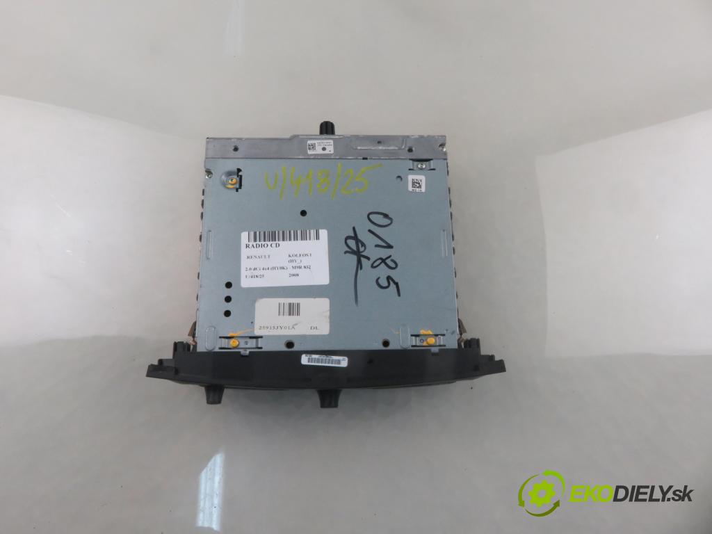 RENAULT KOLEOS I (HY_) SUV 2008 110,00 2.0 dCi 4x4 150 - M9R 832 1995,00 RADIO CD 25915JY01A
