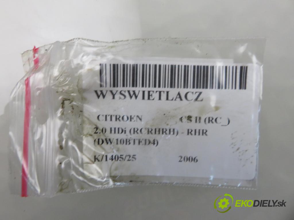 CITROEN C5 II (RC_) LIFTBACK 2006 100,00 2.0 HDi 136 - RHR (DW10BTED4) 1997,00 ZOBRAZIT: 9657882880