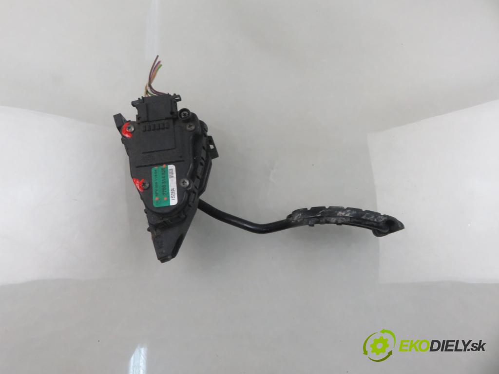 OPEL MOVANO Furgon (X70) FURGON 2004 0,00 2.5 DTi - G9U 754 2464,00 Potenciometer plynu 7700314525 ; 6PV00811904 (Potenciometer plynového pedálu)