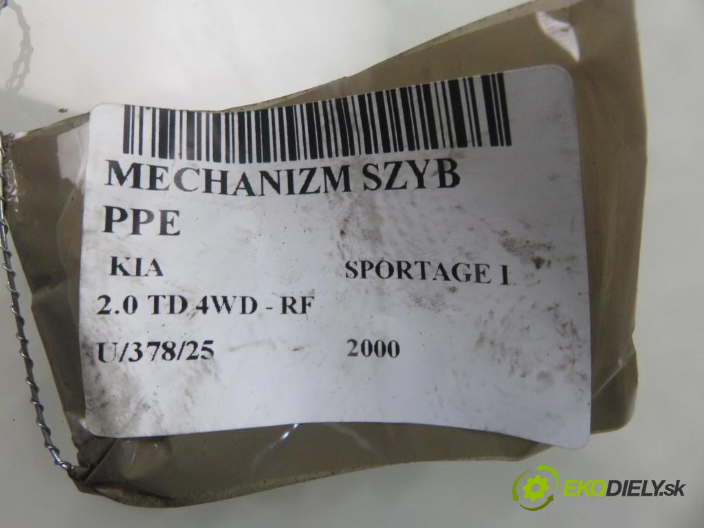 KIA SPORTAGE (K00) TERENOWY 2000 61,00 2.0 TD 4WD 83 - RF 1998,00 mechanismus oken PPE